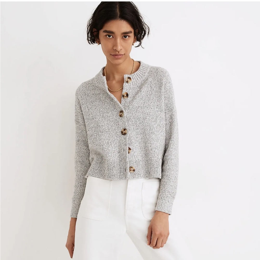 Madewell grey cardigan size small